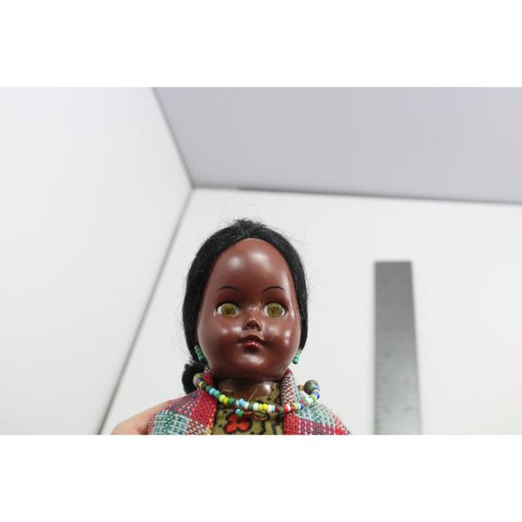 Native American Woman Doll Vintage Squaw 88450 Southwest - Picture 8 of 8